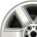 19" RANGE ROVER 03-05 19x8 6 spoke Original OEM Wheel Rim - Angle View
