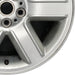 19" RANGE ROVER 03-05 19x8 6 spoke Original OEM Wheel Rim - Close-Up Detail