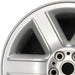 19" RANGE ROVER 03-05 19x8 6 spoke Original OEM Wheel Rim - Angle View