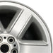 19" RANGE ROVER 03-05 19x8 6 spoke Original OEM Wheel Rim - Side Profile