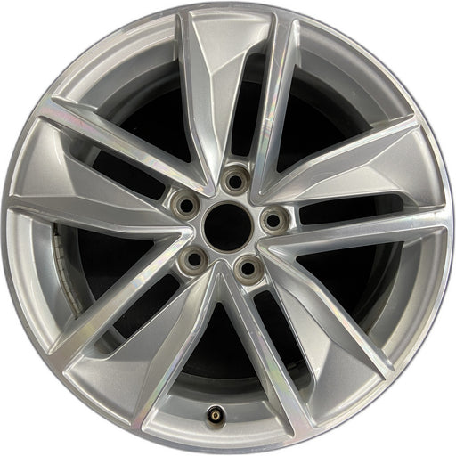 18" AUDI Q3 17-18 18x7 Original OEM Wheel Rim - Front View