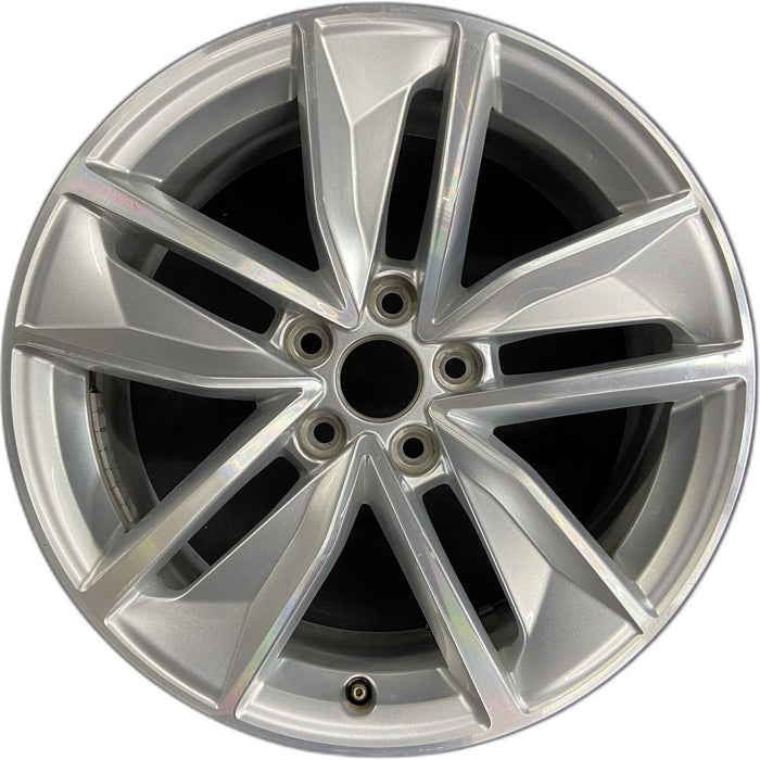 18" AUDI Q3 17-18 18x7 Original OEM Wheel Rim - Front View