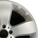 18" MERCEDES ML-CLASS 06 164 Type; ML500 18x8 5 spoke Original OEM Wheel Rim - Side Profile