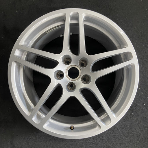 18" PORSCHE MACAN 15-18 18x9, 5 double spoke Original OEM Wheel Rim - Angle View