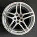 18" PORSCHE MACAN 15-18 18x9, 5 double spoke Original OEM Wheel Rim - Angle View