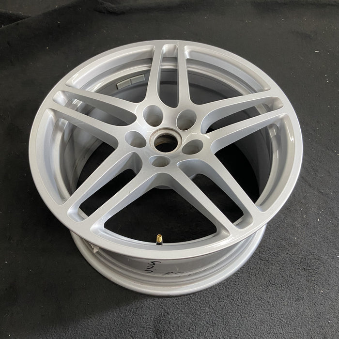 18" PORSCHE MACAN 15-18 18x9, 5 double spoke Original OEM Wheel Rim - Side Profile
