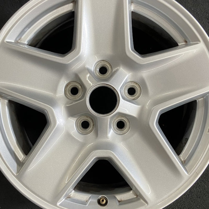 17" GLADIATOR 20 17x7.5 aluminum 5 spoke solid spoke w/recessed spoke opt WAC - Angle View