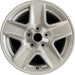 17" GLADIATOR 20 17x7.5 aluminum 5 spoke solid spoke w/recessed spoke opt WAC - Front View