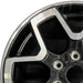 18" BRONCO 21-24 18x7.5 6 double spoke Original OEM Wheel Rim - Angle View