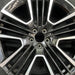 21" XC40 19-21 21x8.5 alloy 5 triple slot Original OEM Wheel Rim - Angle View
