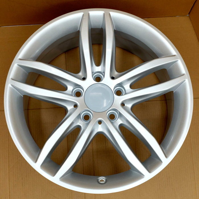 17" Single 17x7.5 Front Silver Wheel For Mercedes-Benz C-Class C250 C300 C350 2012-2014 OEM Quality Replacement Rim