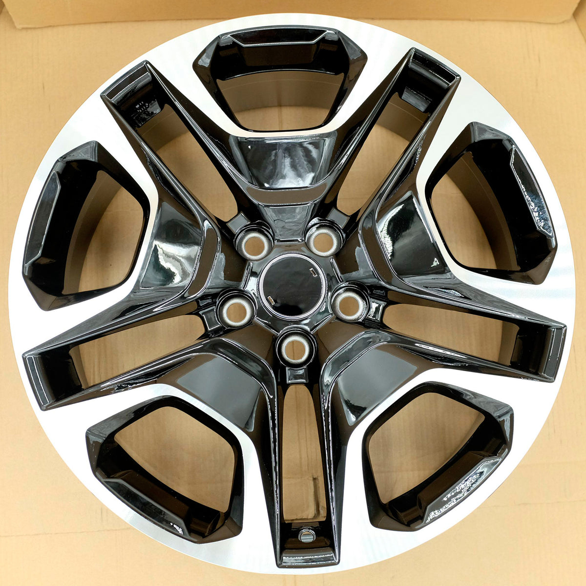 19” NEW Single 19x7.5 Machined Black Wheel for Toyota RAV4 2019