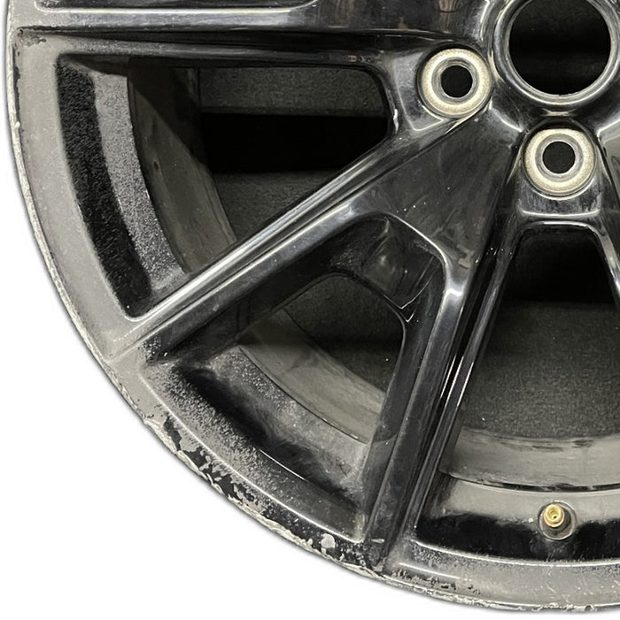 19" FORD MUSTANG 17 19x8-1/2 aluminum 5 spoke  Y spoke black Original OEM Wheel Rim