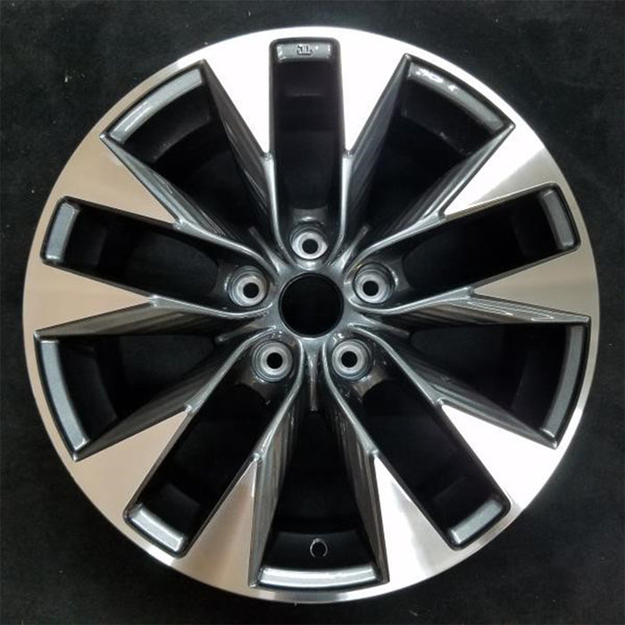 17" Single New 17x6.5 Alloy Wheel For Nissan Sentra 2016-2019 Machined Grey OEM Quality Replacement Rim