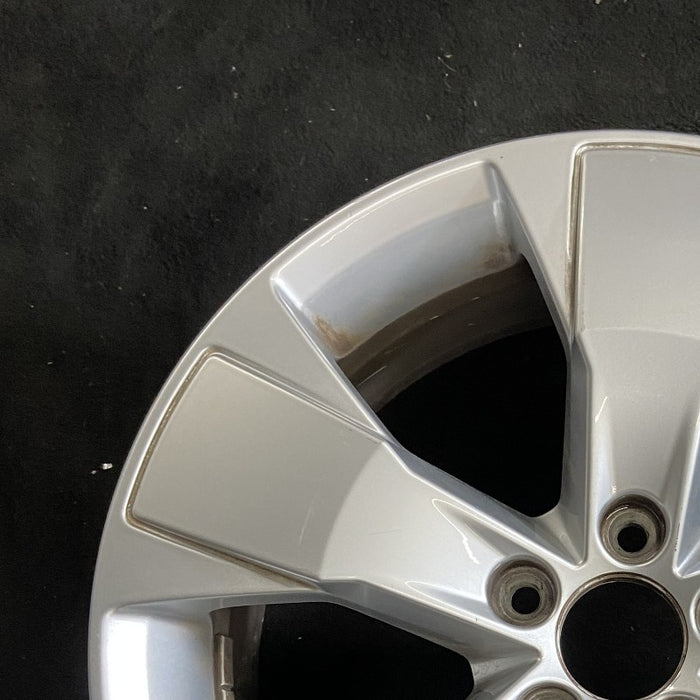 18" VOLVO XC40 19-22 18x7-1/2 alloy 5 spoke silver Original OEM Wheel Rim