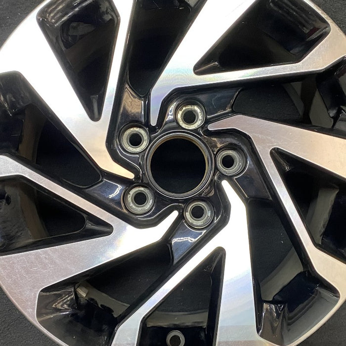 16" CIVIC 16 16x7 alloy black inlay Cpe Original OEM Wheel Rim