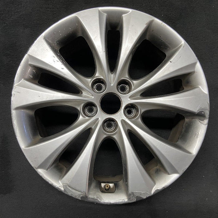 18" HYUNDAI AZERA 12-14 US market 18x7-1/2 alloy 10 spoke exposed lugs Original OEM Wheel Rim