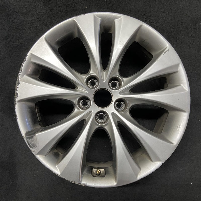 18" HYUNDAI AZERA 12-14 US market 18x7-1/2 alloy 10 spoke exposed lugs Original OEM Wheel Rim
