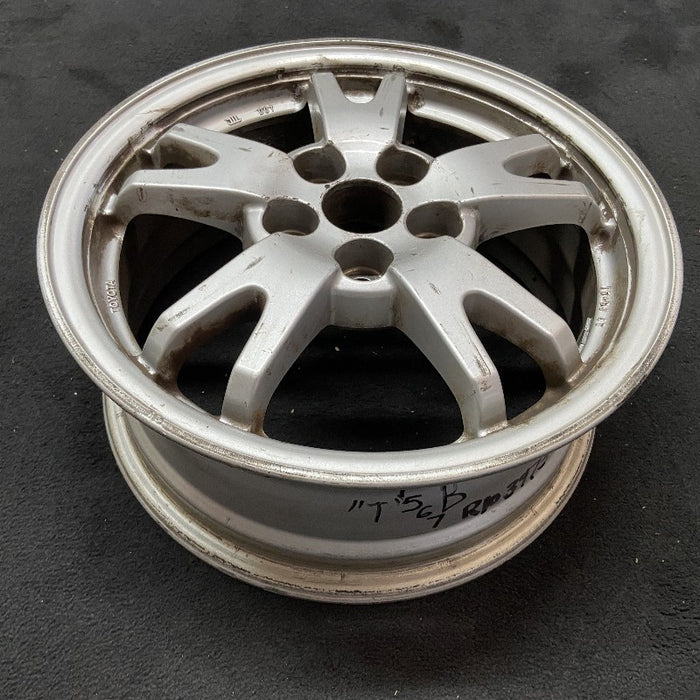 15" TOYOTA PRIUS 10-11 15x6 alloy 5 split spoke silver Original OEM Wheel Rim