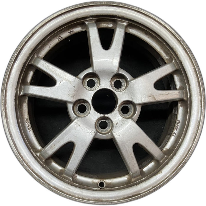 15" TOYOTA PRIUS 10-11 15x6 alloy 5 split spoke silver Original OEM Wheel Rim