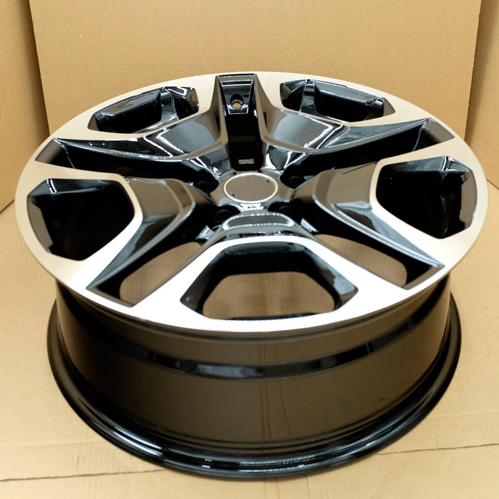 19” NEW Single 19x7.5 Machined Black Wheel for Toyota RAV4 2019-2023 OE Style Replacement Rim