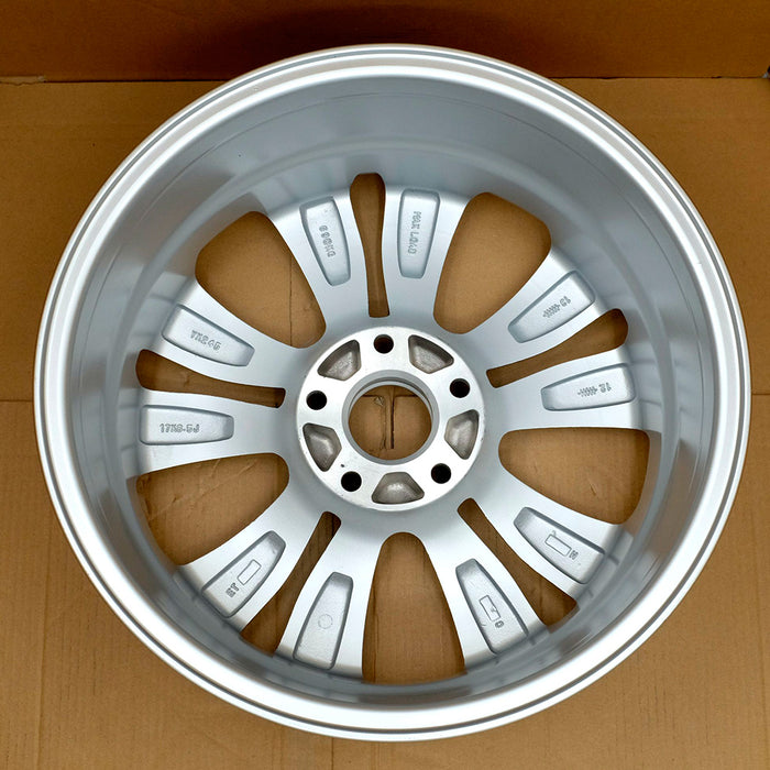 17" Single 17x6.5 Silver Wheel For Honda CR-V 2012-2014 OEM Quality Replacement - Back View