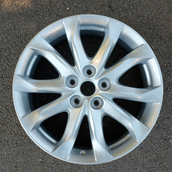 New Single 18" 18X7 Wheel For Mazda 3 2014 2015 2016 SILVER OEM Quality Replacement Rim