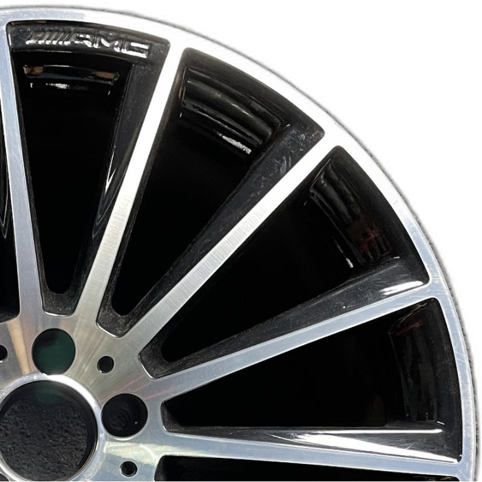 20" MERCEDES GLC-CLASS 17 253 Type GLC43 20x9-1/2 black accents sales code 93R Original OEM Wheel Rim