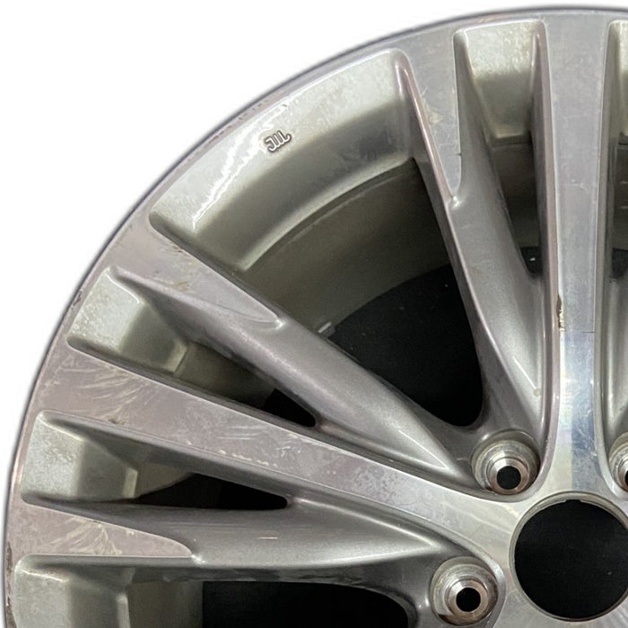19" INFINITI Q50 18-19 19x8-1/2 alloy 15 spoke alternating V spoke Original OEM Wheel Rim