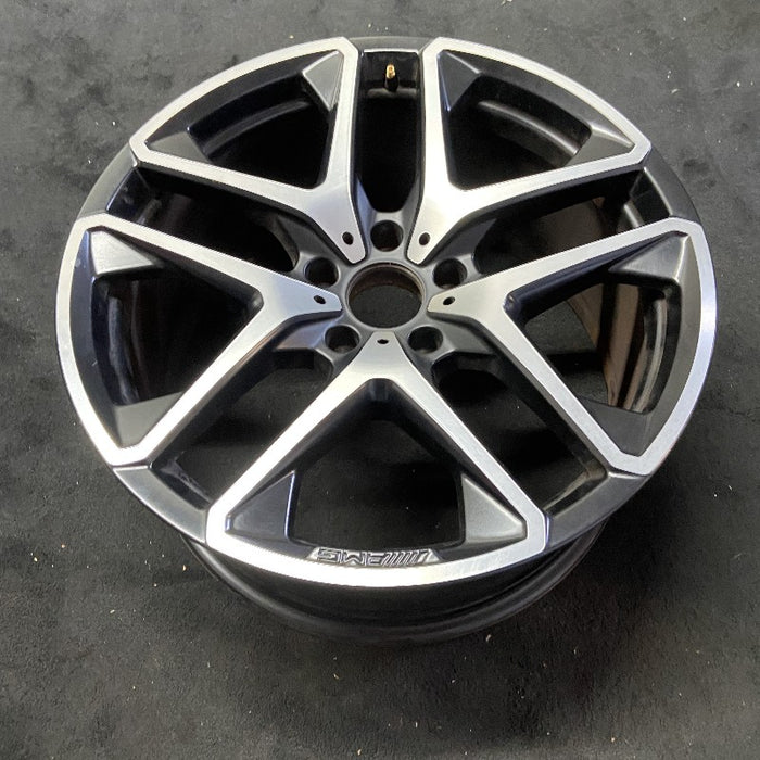 21" MERCEDES G-CLASS 20-23 463 Type G63 21x10 machined face with gray accent Original OEM Wheel Rim