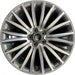 19" CADENZA 14-16 19x8 TPMS 20 spoke Original OEM Wheel Rim - Front View