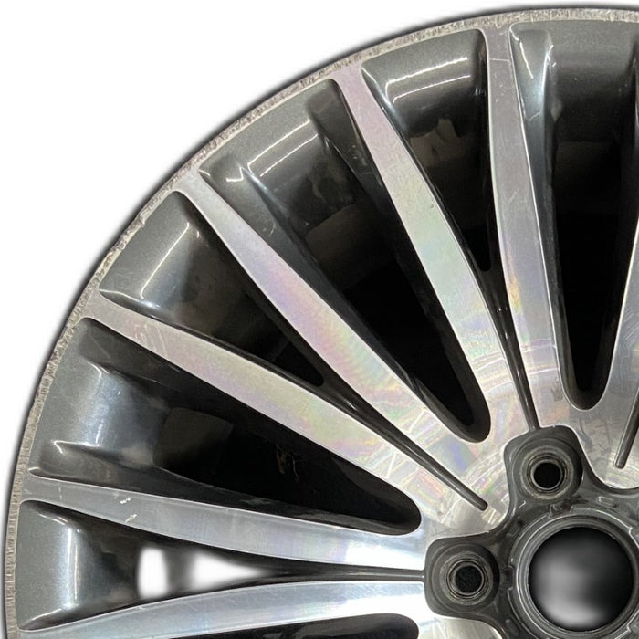 19" CADENZA 14-16 19x8 TPMS 20 spoke Original OEM Wheel Rim - Angle View