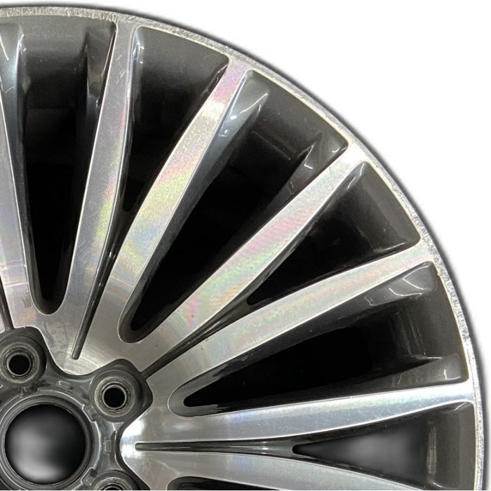 19" CADENZA 14-16 19x8 TPMS 20 spoke Original OEM Wheel Rim - Side Profile