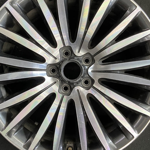 19" CADENZA 14-16 19x8 TPMS 20 spoke Original OEM Wheel Rim - Angle View
