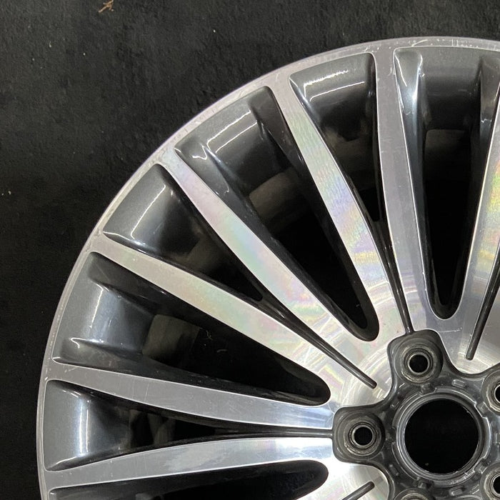 19" CADENZA 14-16 19x8 TPMS 20 spoke Original OEM Wheel Rim - Side Profile