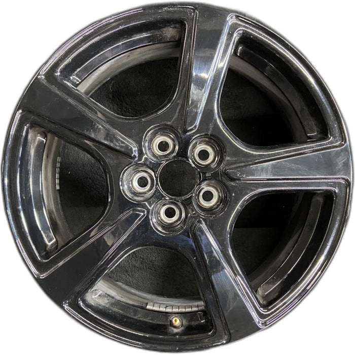 18" MUSTANG MACH-E 21-23 18x7 5 spoke straight spoke Original OEM Wheel Rim - Front View