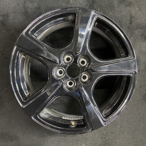 18" MUSTANG MACH-E 21-23 18x7 5 spoke straight spoke Original OEM Wheel Rim - Front View