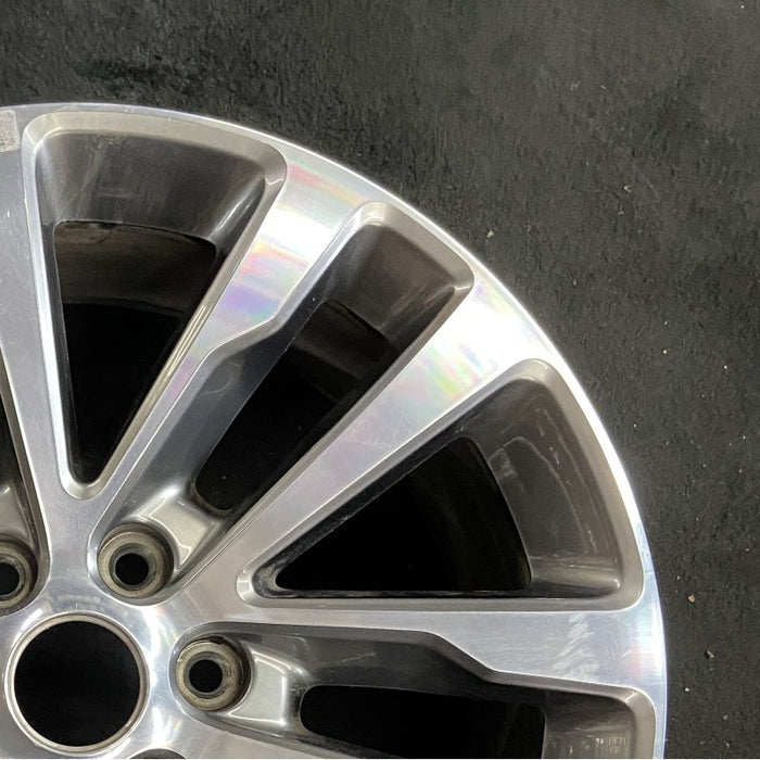 20" EXPEDITION 18-19 20x8.5 12 spoke Original OEM Wheel Rim - Close-Up Detail