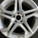 18" AUDI Q5 18 18x8 alloy 5 double spoke from 10/08/17 Original OEM Wheel Rim - Angle View
