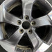 17" HR-V 18 17x7.5 alloy 5 spoke straight spoke charcoal gray Original OEM - Angle View