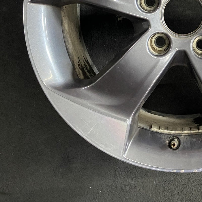 17" HR-V 18 17x7.5 alloy 5 spoke straight spoke charcoal gray Original OEM - Additional View