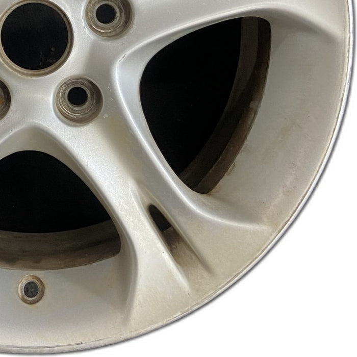 16" MAZDA RX8 04-08 16x7.5 alloy 5 spoke Original OEM Wheel Rim - Close-Up Detail