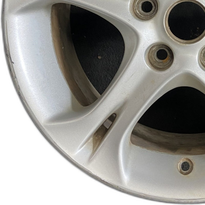 16" MAZDA RX8 04-08 16x7.5 alloy 5 spoke Original OEM Wheel Rim - Back View