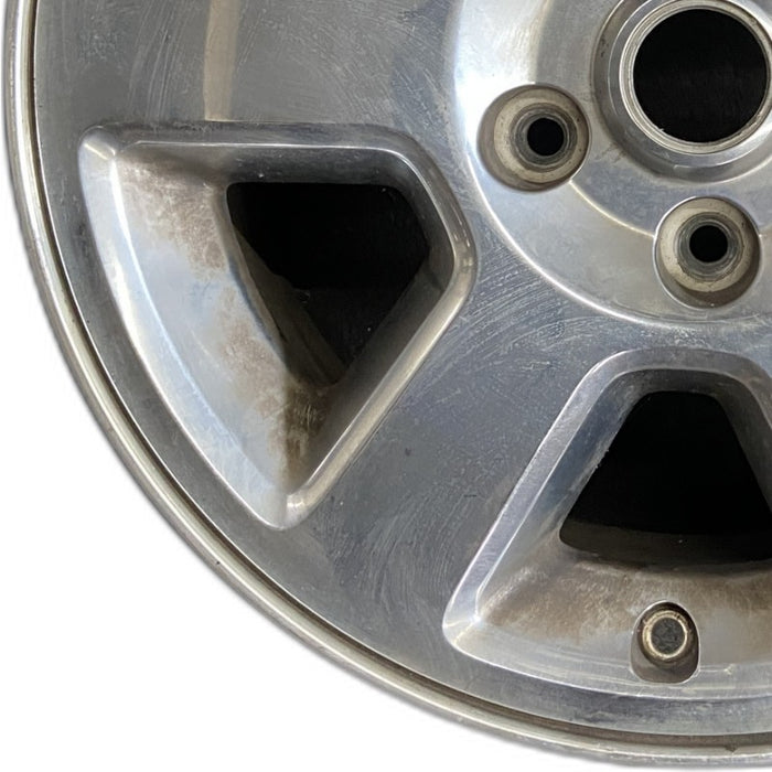 17" COMMANDER 06 17x7.5 aluminum 6 spoke Original OEM Wheel Rim - Back View