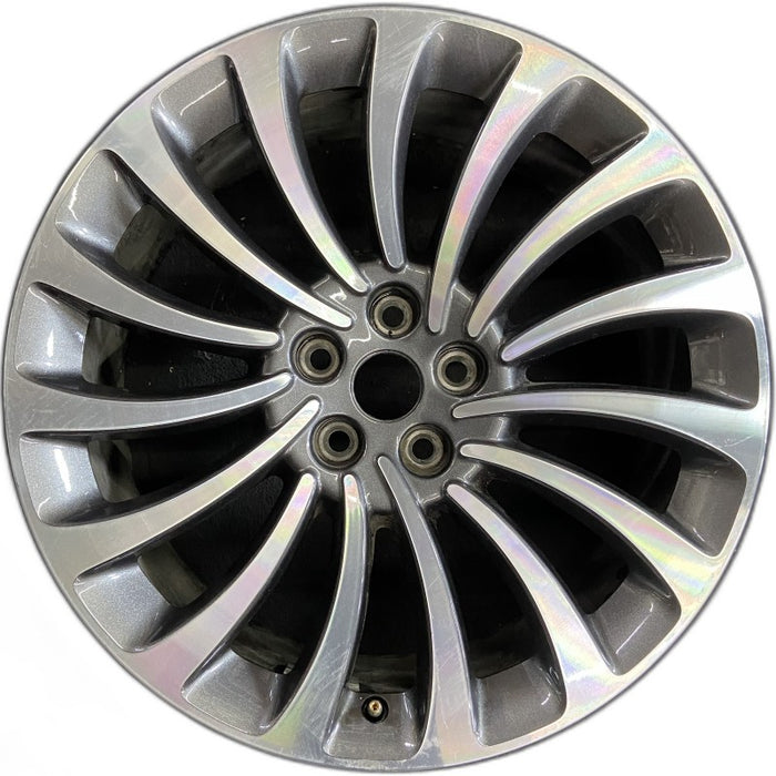 20" AVIATOR 20 20x8 15 spoke Original OEM Wheel Rim - Front View