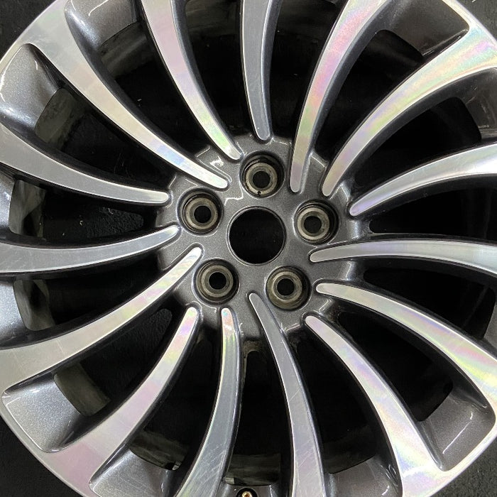20" AVIATOR 20 20x8 15 spoke Original OEM Wheel Rim - Angle View
