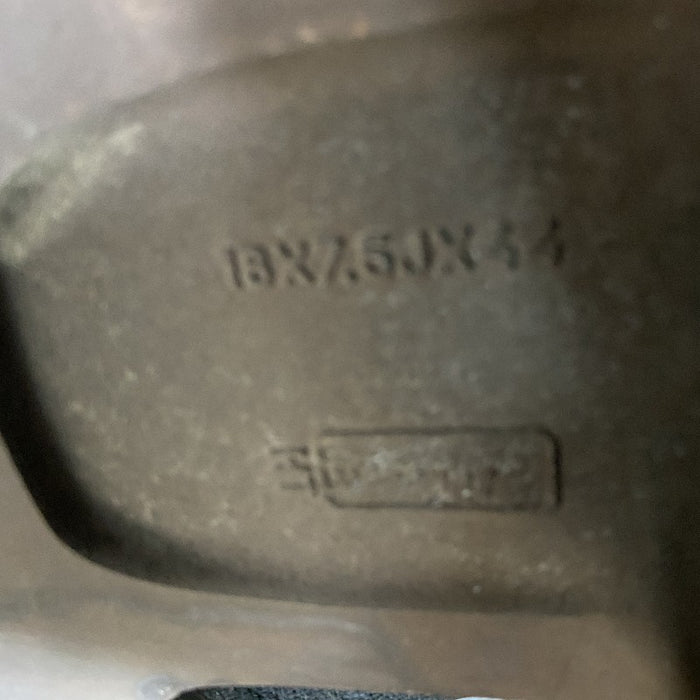 18" FORD F150 PICKUP 04 New Style 18x7.5 aluminum 5 spoke machined face indented ends dark argent pockets Original OEM Wheel Rim