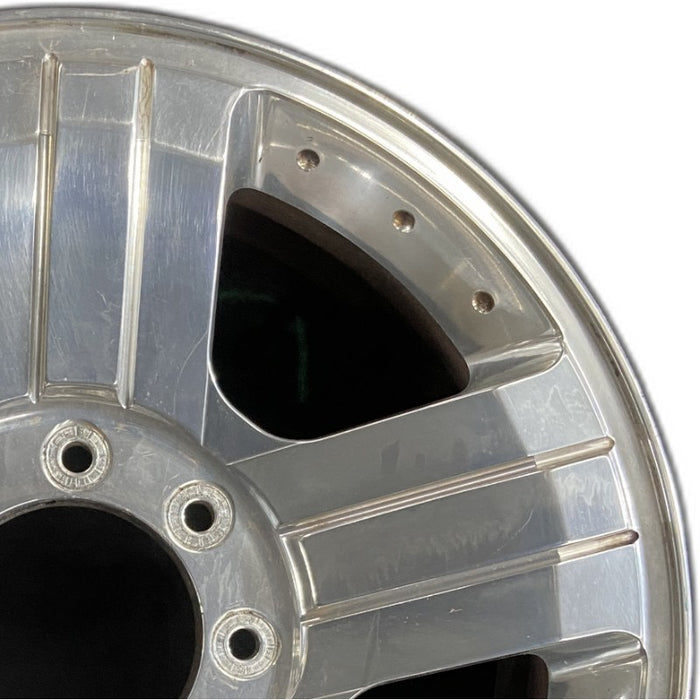 20" FORD F250SD PICKUP 05 20x8 Harley-Davids package Original OEM Wheel Rim - Side Profile