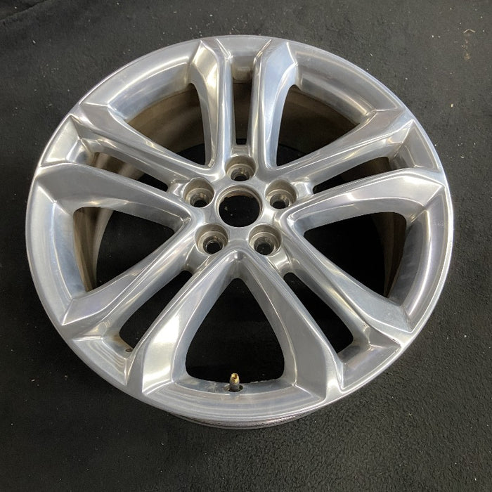 18" EDGE 15-18 18x8 aluminum TPMS 10 spoke 5 split spoke polished Original OEM - View 7