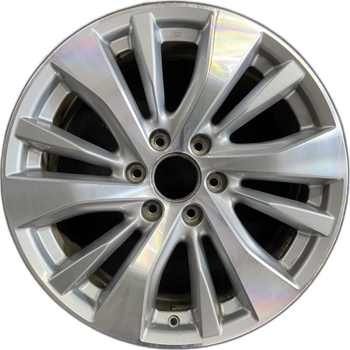 20" INFINITI QX80 15 20x8 alloy 12 spoke Original OEM Wheel Rim - Front View